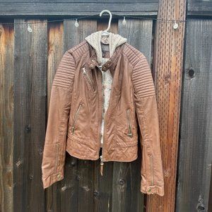 Ci Sono Vegan Leather Jacket - L